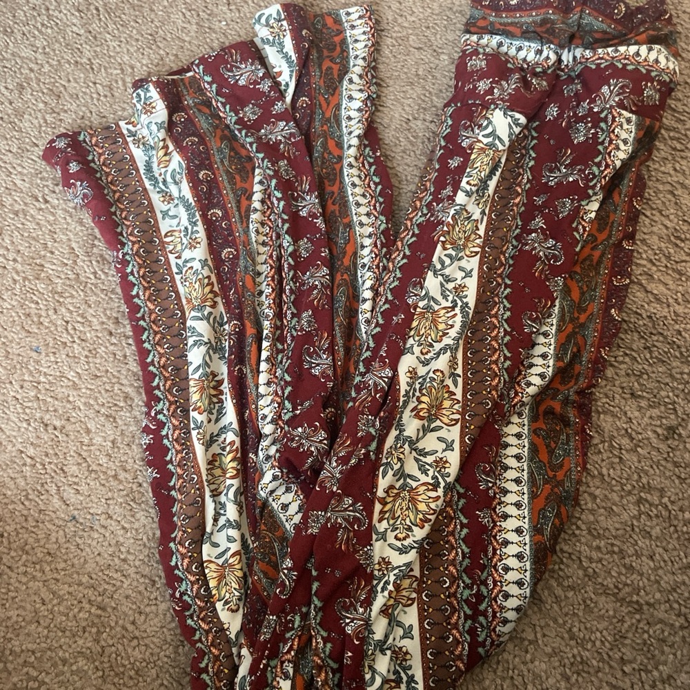 Shosho Multicolor Paisley Pants